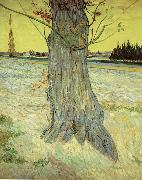 Vincent Van Gogh The Old yew tree France oil painting artist